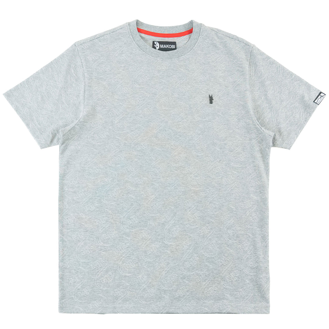 M316 Sartoni Embossed Tee - Gray