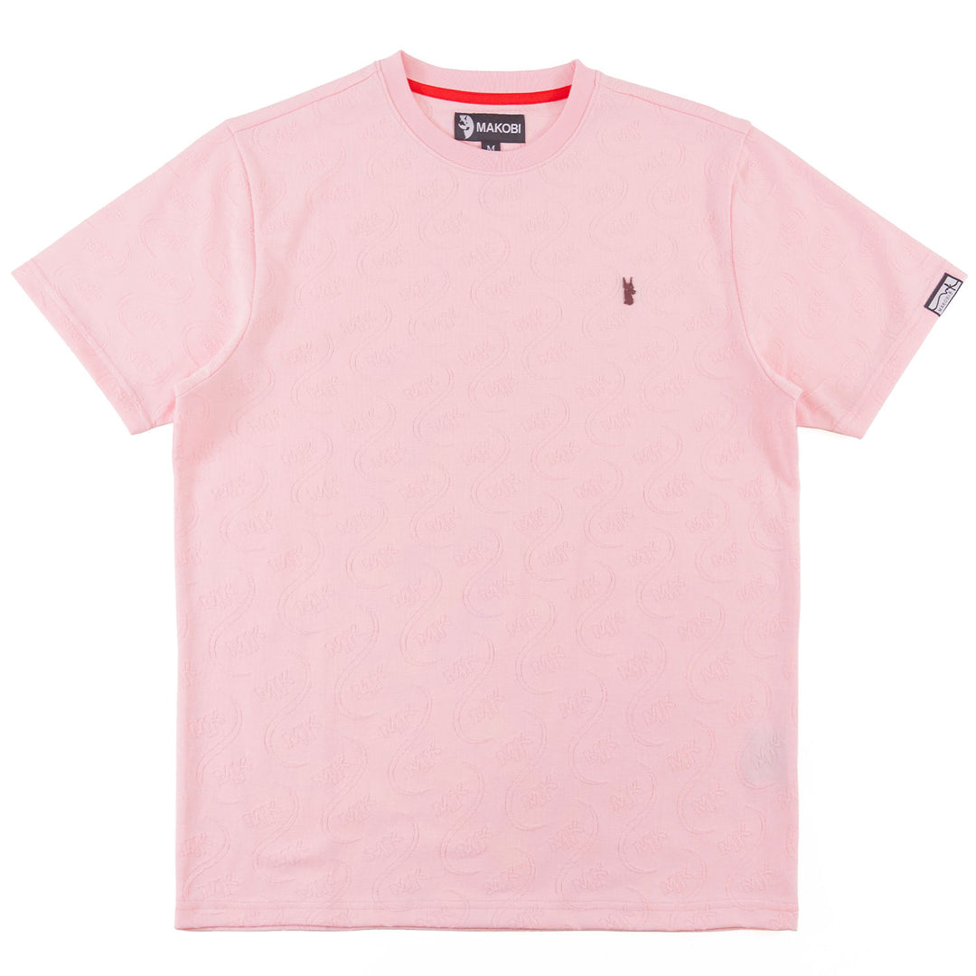 M316 Sartoni Embossed Tee - Pink