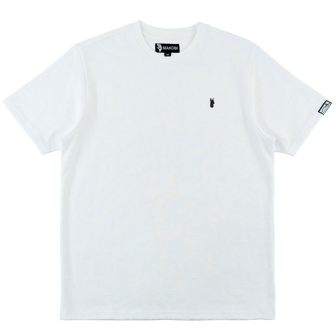 M316 Sartoni Embossed Tee - White