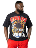 Makobi M318 Chaos Oversized T in shirt - Black