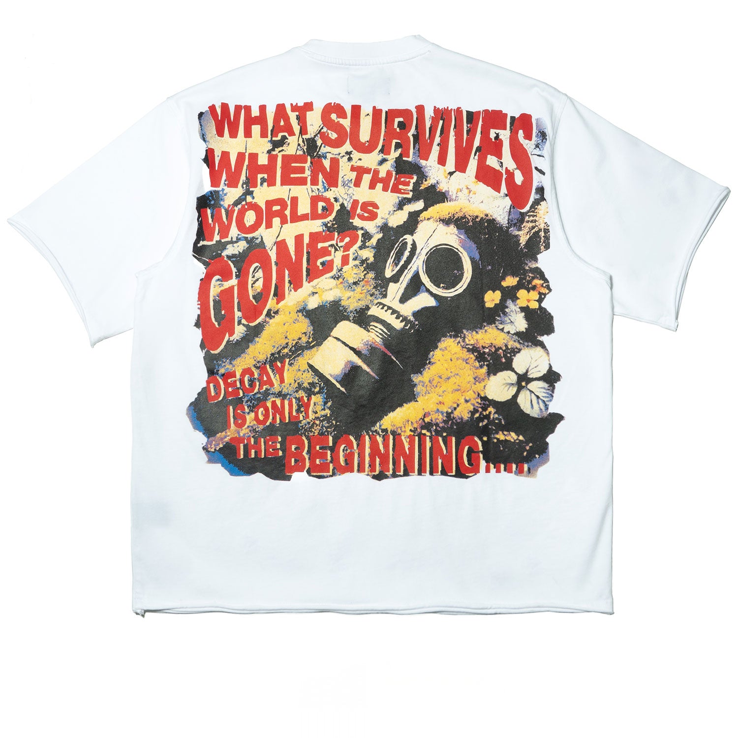 Makobi M318 Chaos Oversized T in shirt - White, view 5