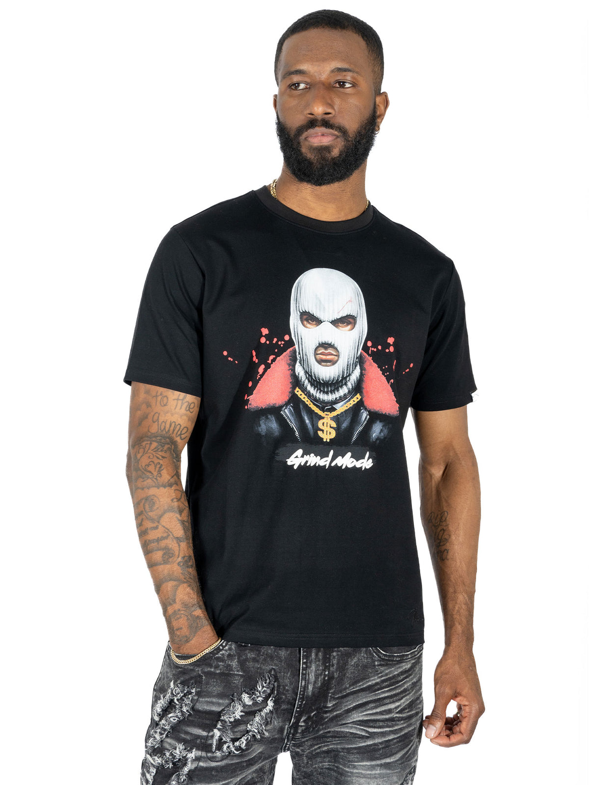 Makobi M332 Grind Mode Tee in Black