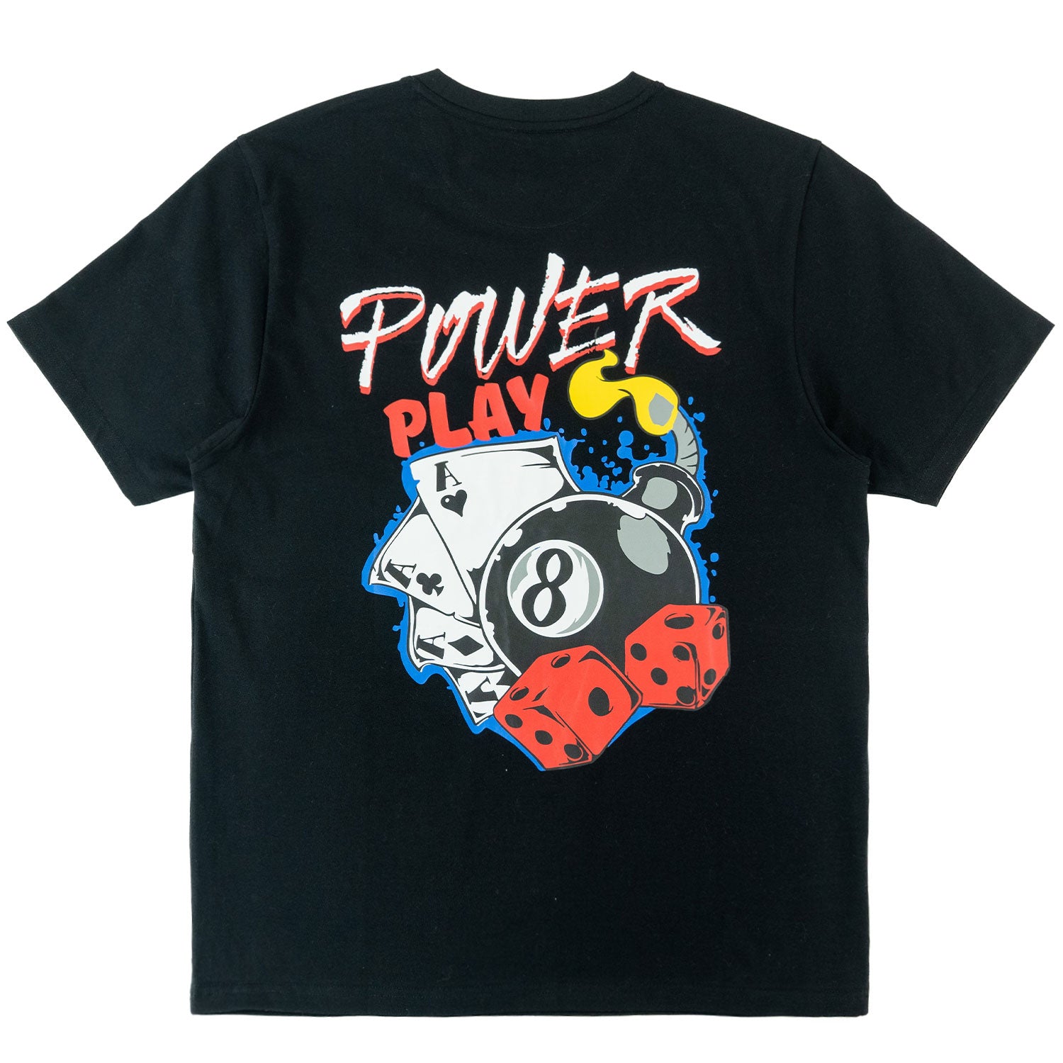 Makobi M339 Power Play Tee in Black, view 4