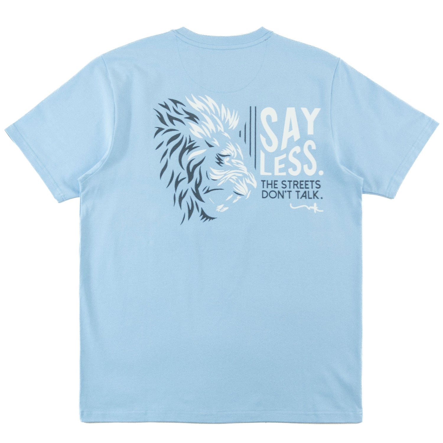 Makobi M340 Gianos Lion Tee in Blue, view 5