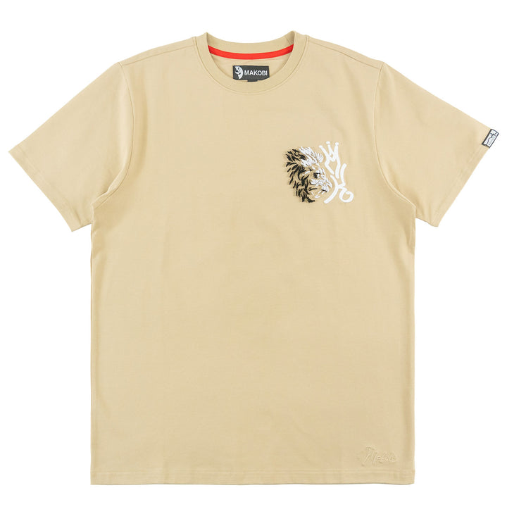 M340 Gianos Lion Tee - Khaki