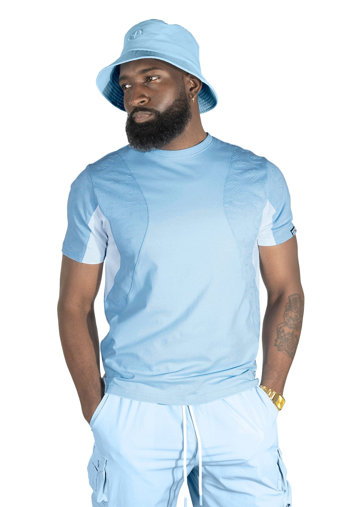 M343 Amato Tee - Blue