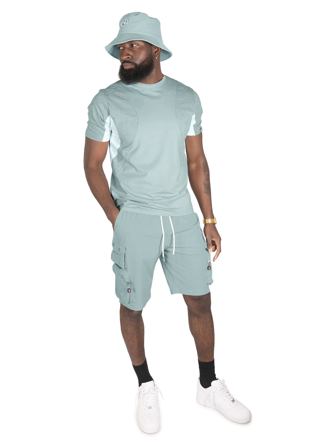 M343 Amato Tee - Teal