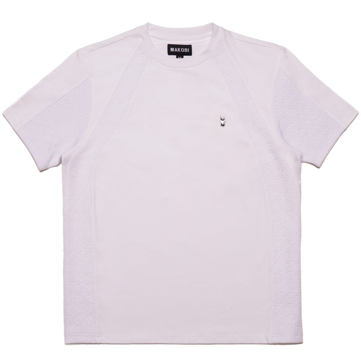 M346 Beruni Jacquard Tee - White