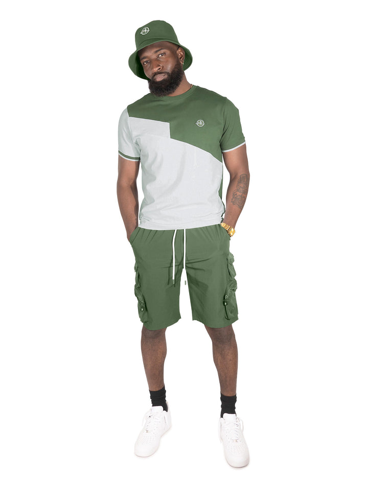 M347 Lombardi Tee - Dark Olive