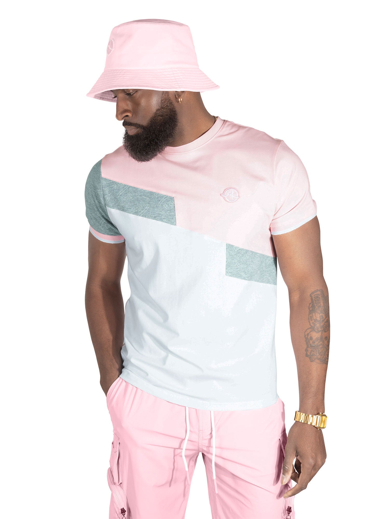 Makobi M347 Lombardi Tee in Pink