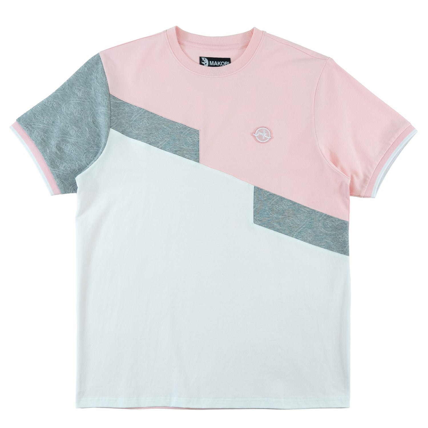 Makobi M347 Lombardi Tee in Pink, view 5