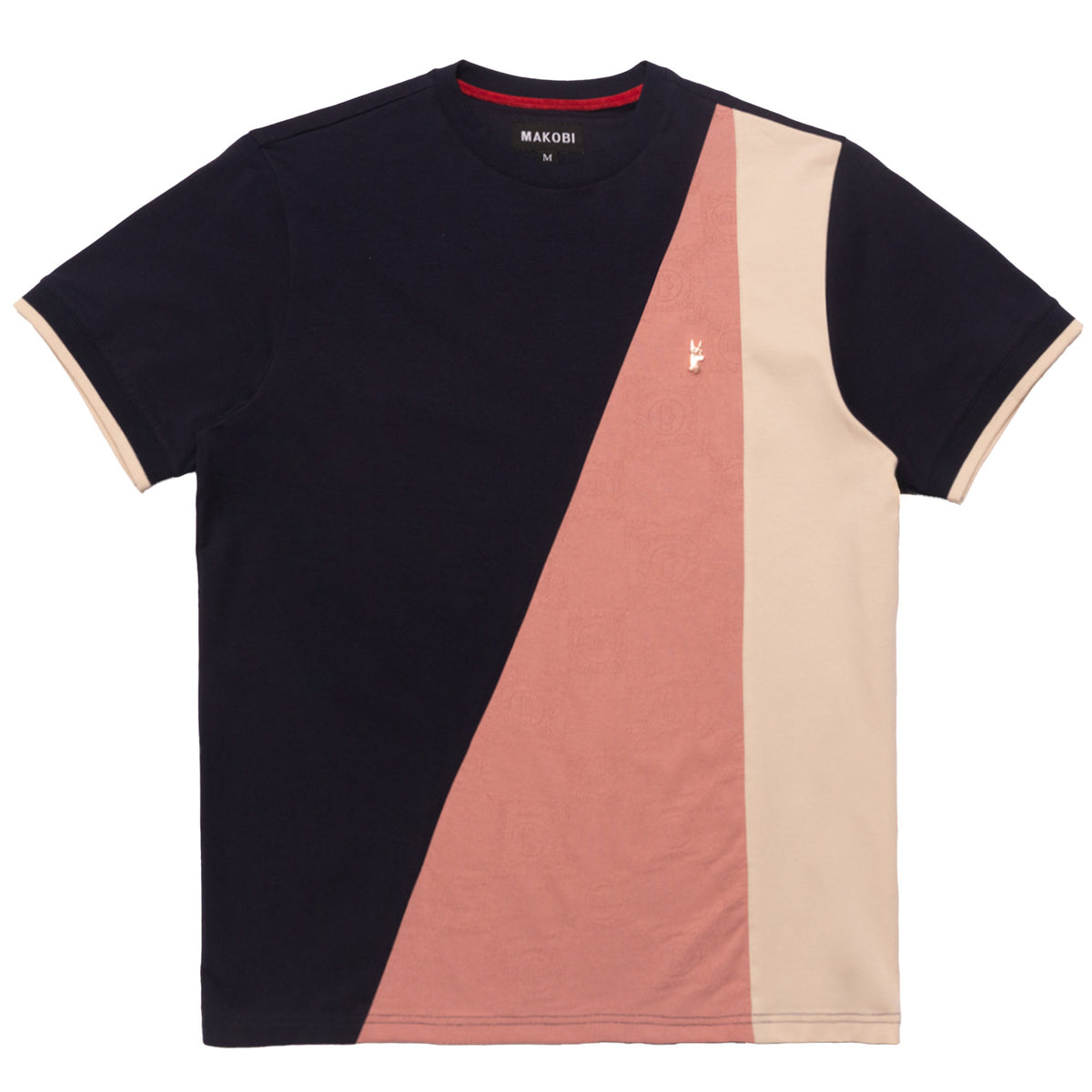 Makobi M348 Benini Tee in Navy, view 2