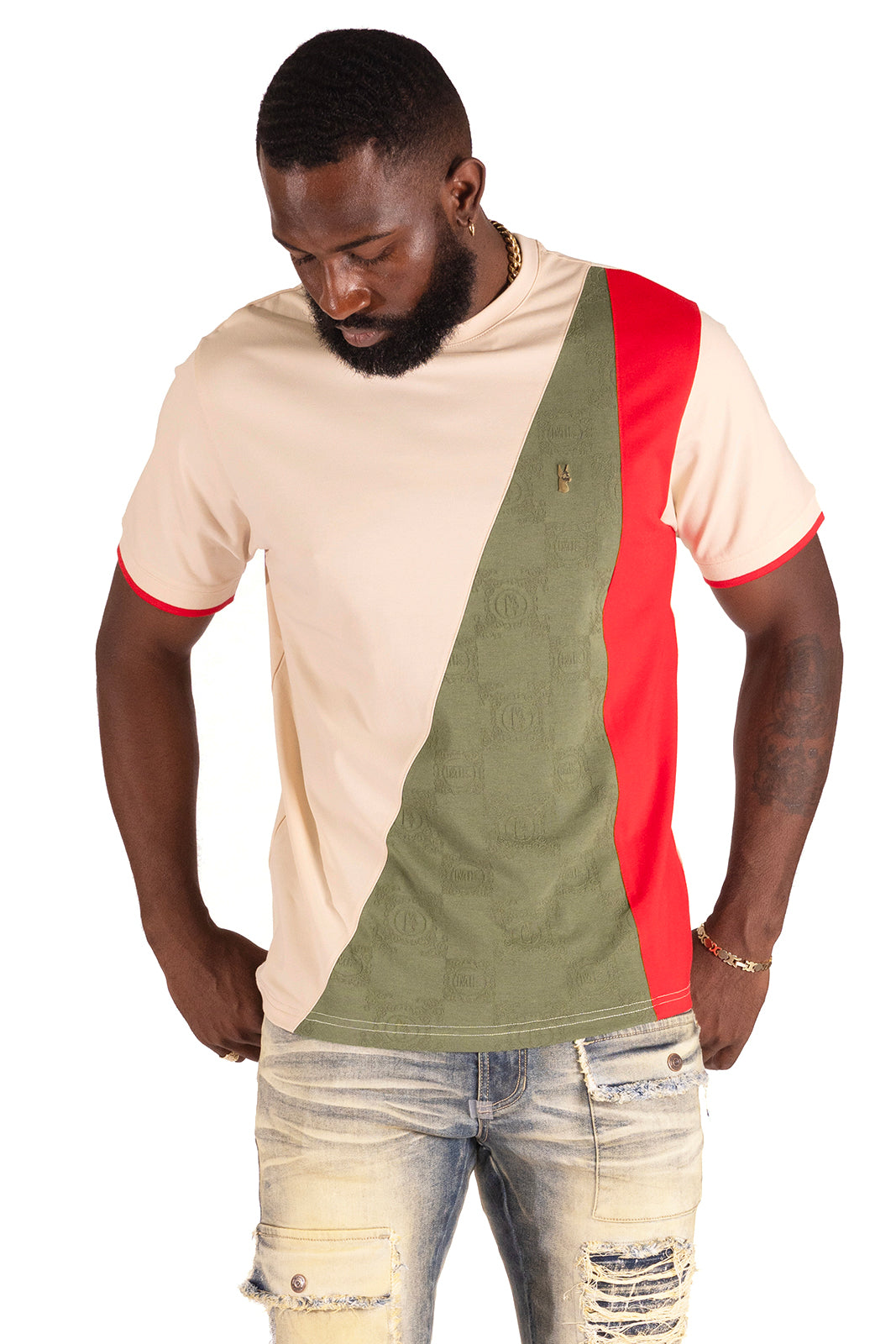 Makobi M348 Benini Tee in Oat