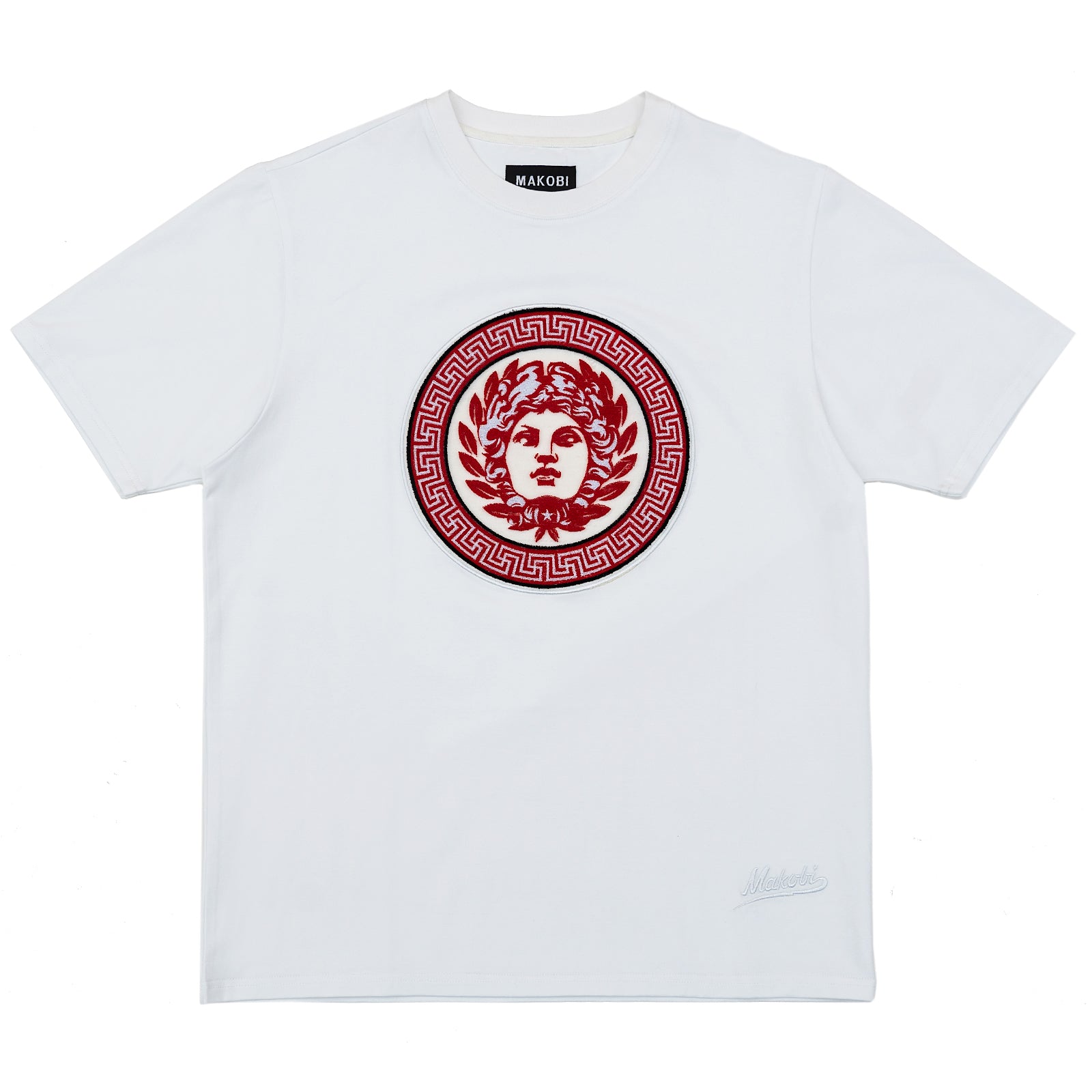 Makobi M349 Angelo Medusa Tee in Red