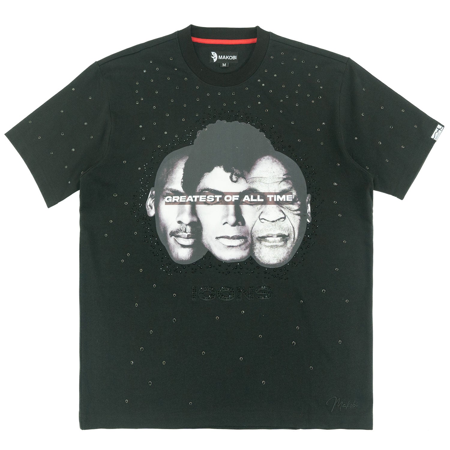 Jersey Shirt| M353 Icons Tee - Black