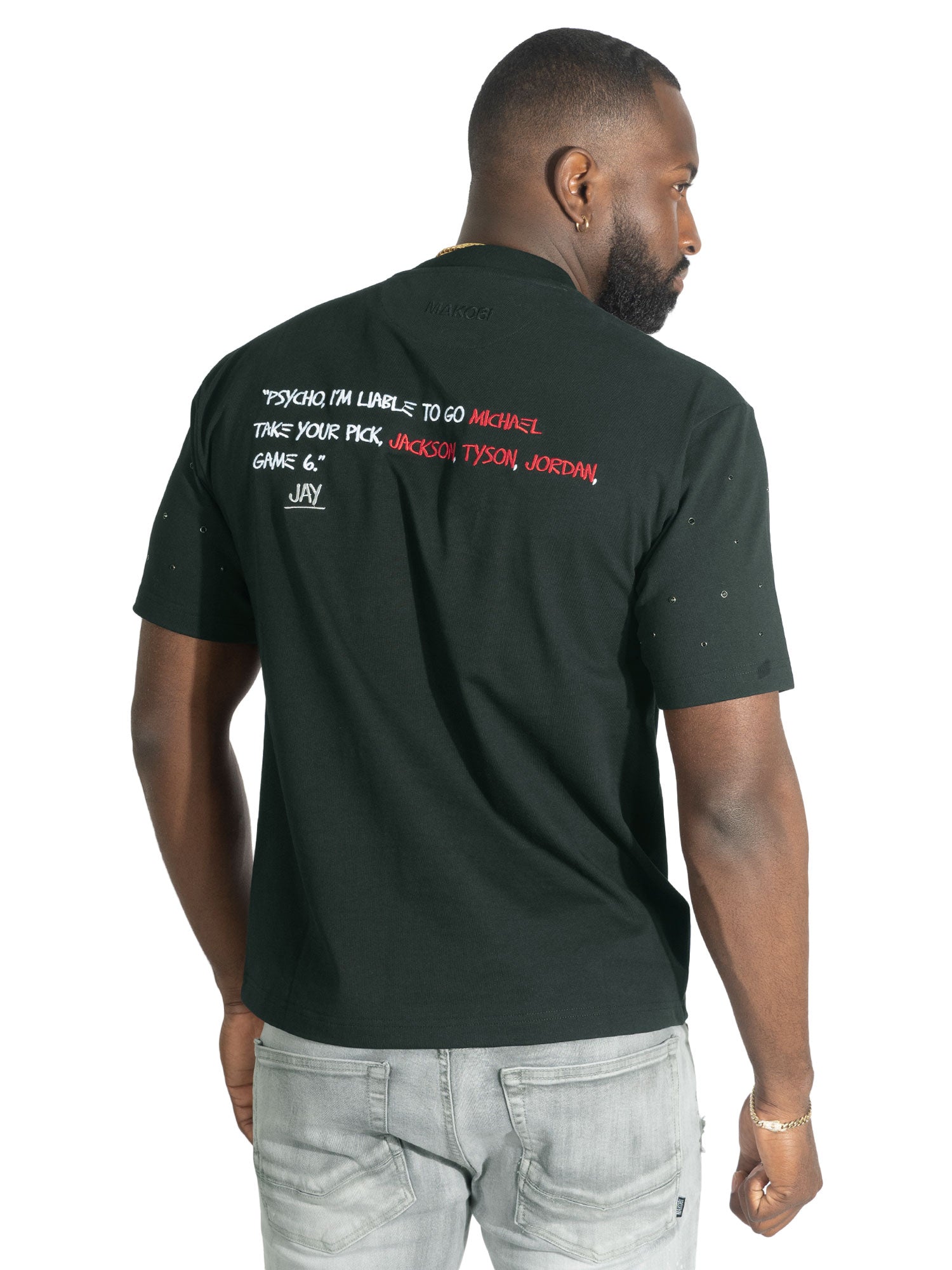 Jersey Shirt| M353 Icons Tee - Black