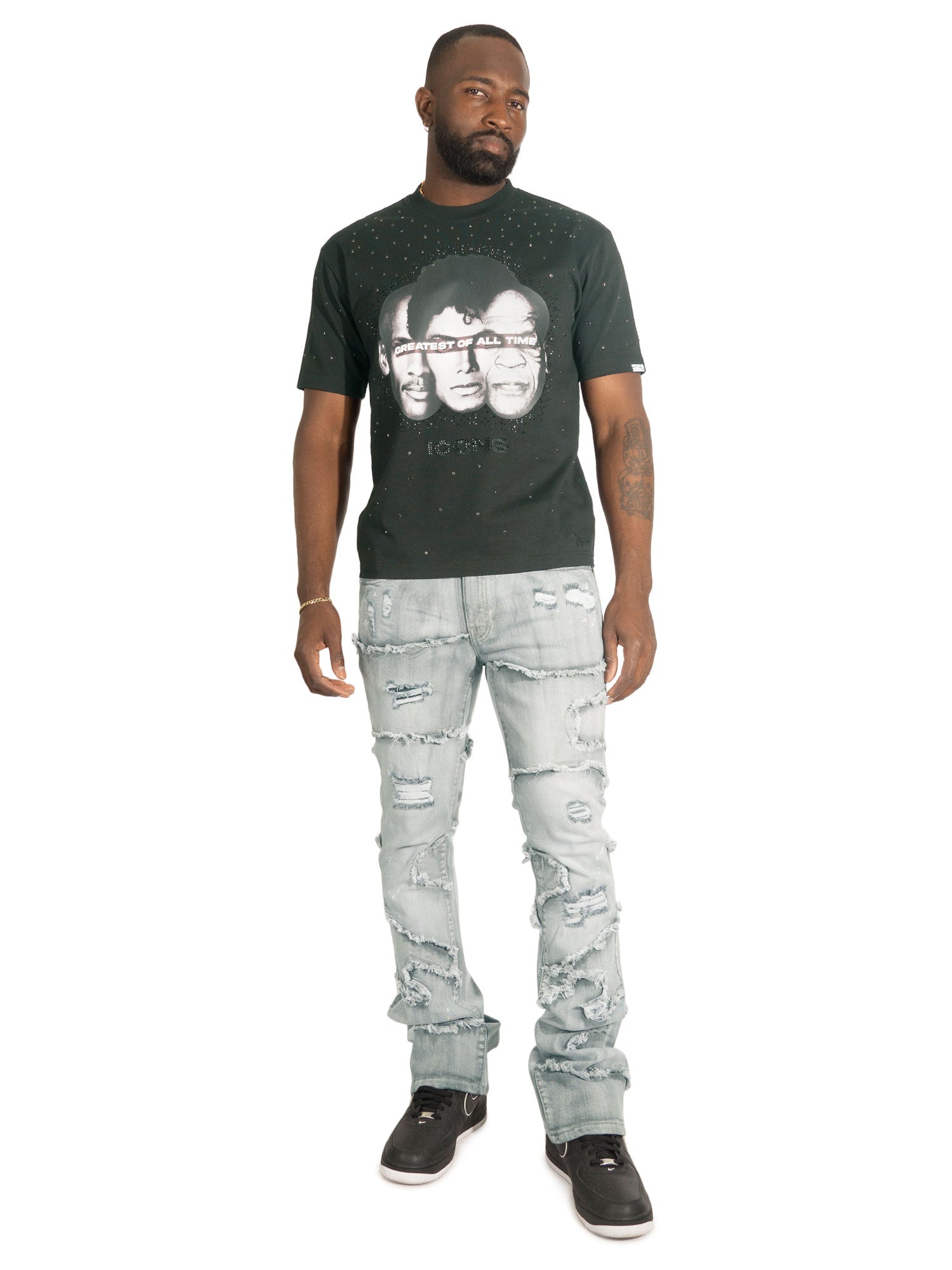 Jersey Shirt| M353 Icons Tee - Black