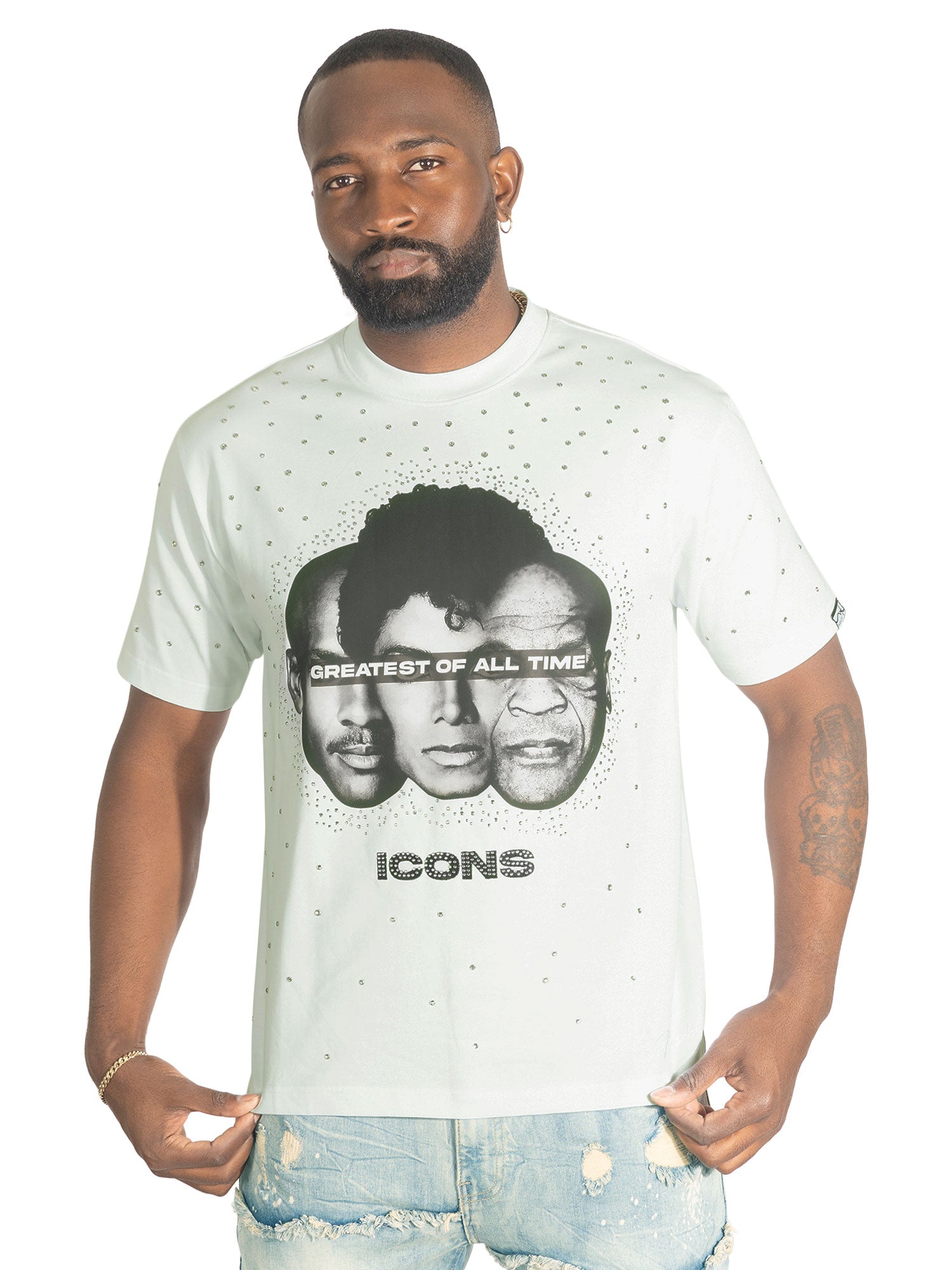Jersey Shirt| M353 Icons Tee - White
