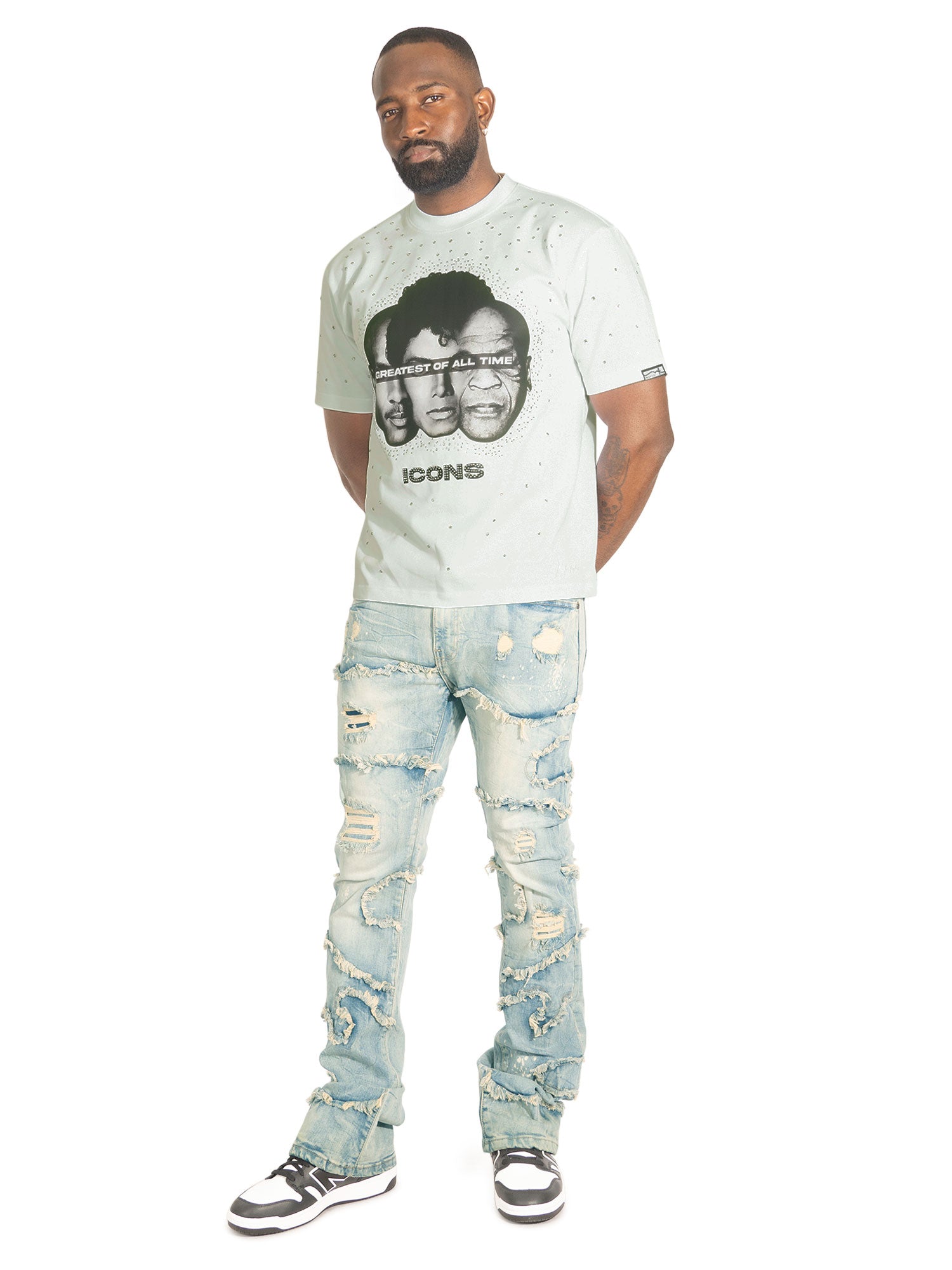 Jersey Shirt| M353 Icons Tee - White