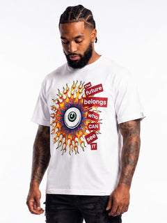 M360 The World is Watching Oversized T-shirt - White