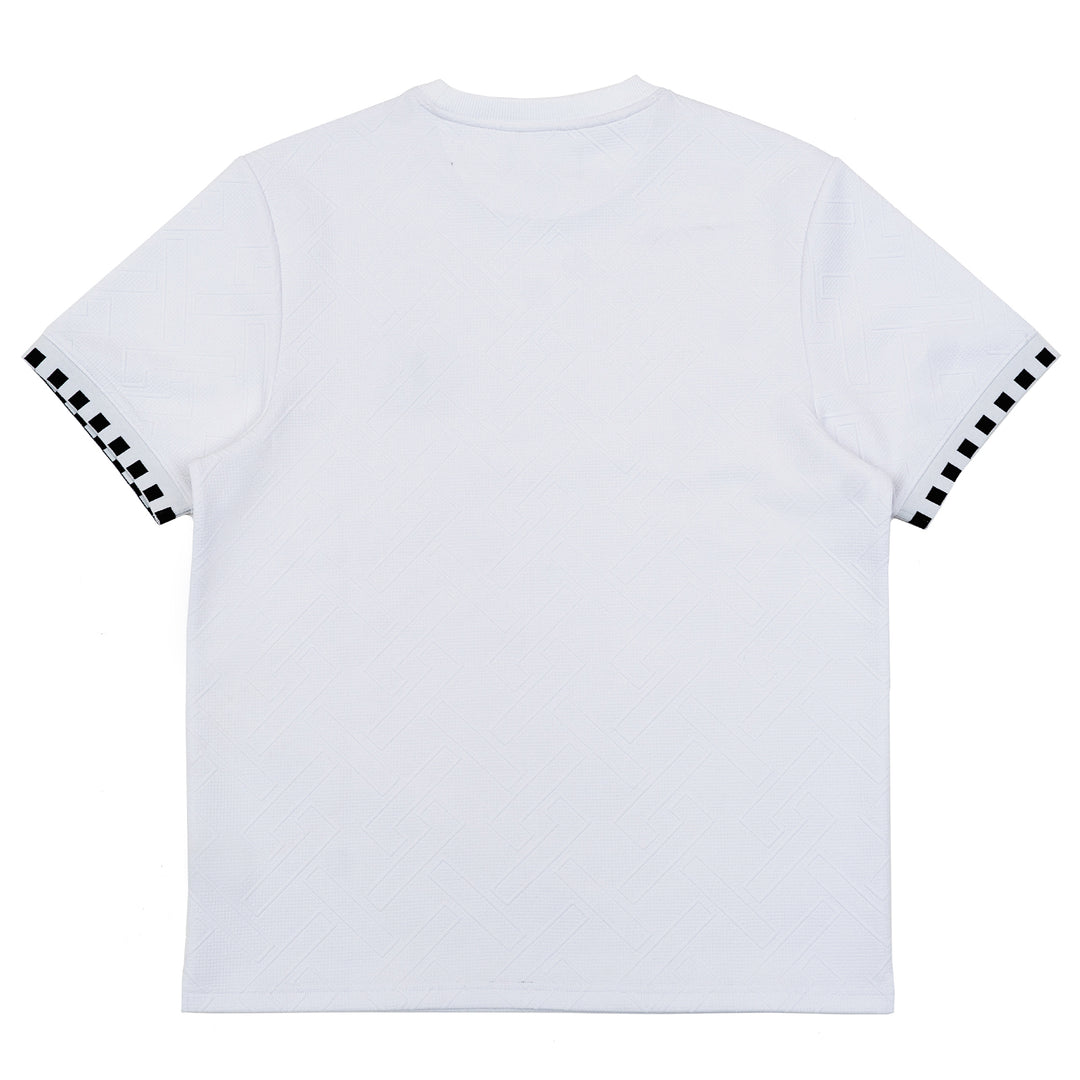 M363 Bianchi Jacquard Tee - White