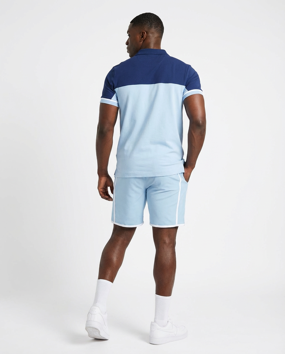 M364 Makobi Lorini Polo Shirt - Blue