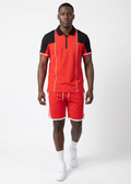 M364 Makobi Lorini Polo Shirt - Red