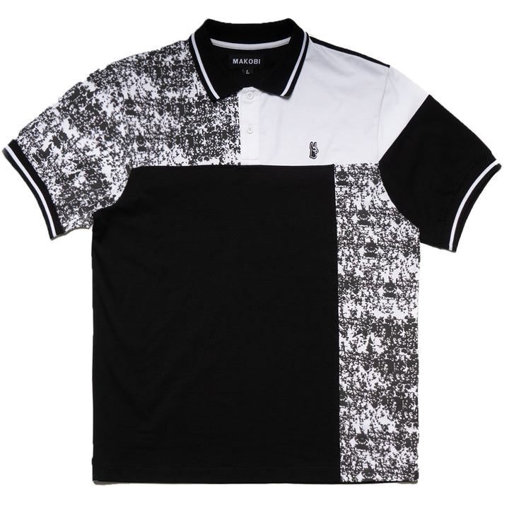 Makobi M373 Bergamo Polo Shirt in Black