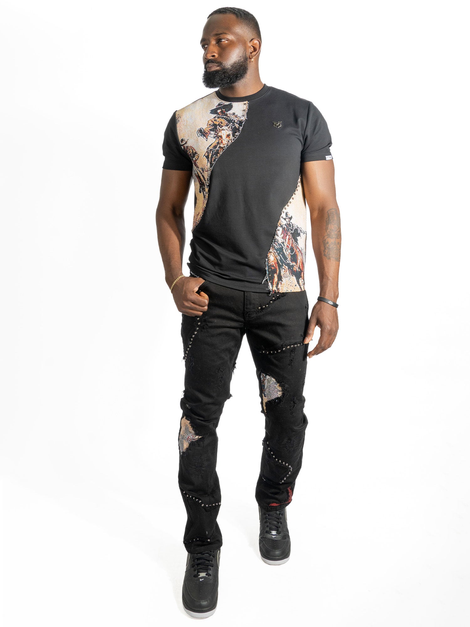 M374 FERDONI T-shirt - Black