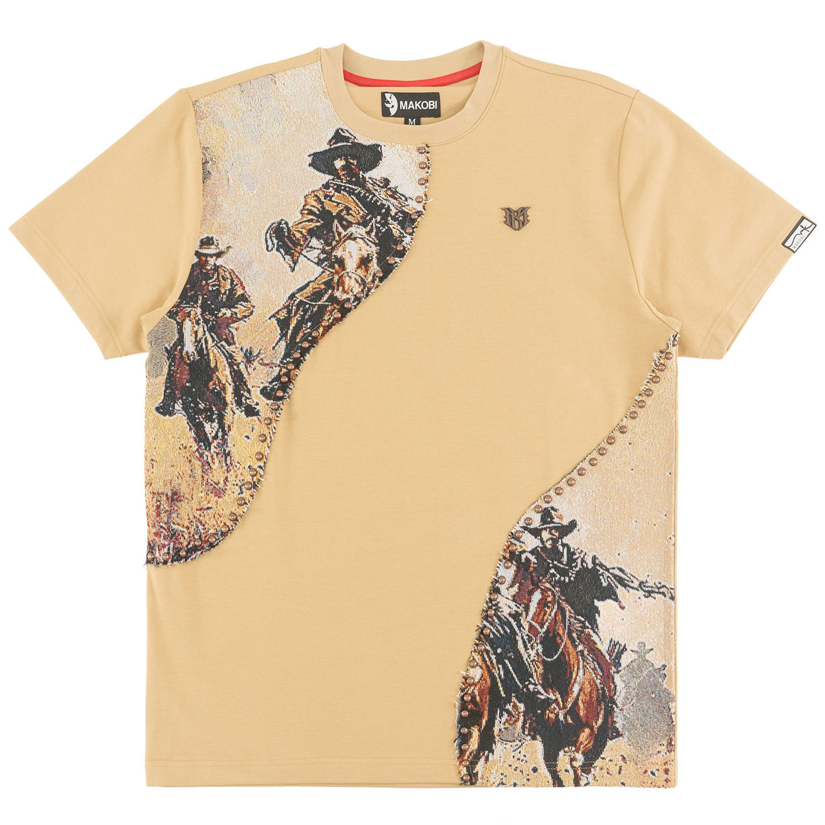 Makobi M374 FERDONI T in shirt - Khaki, view 3