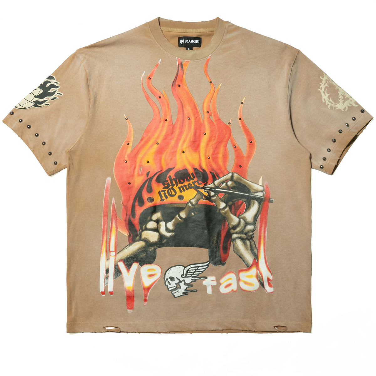 M382 Ride or Die Boxed T-shirt - Mocha