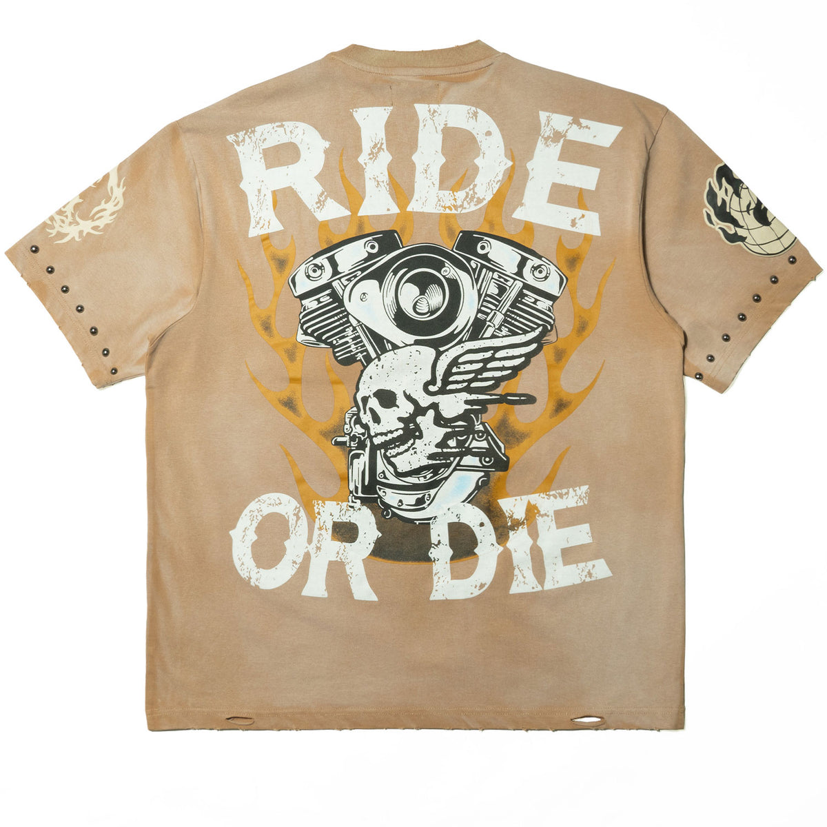M382 Ride or Die Boxed T-shirt - Mocha
