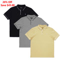 M383 Luciano Polo Shirt Set of 3