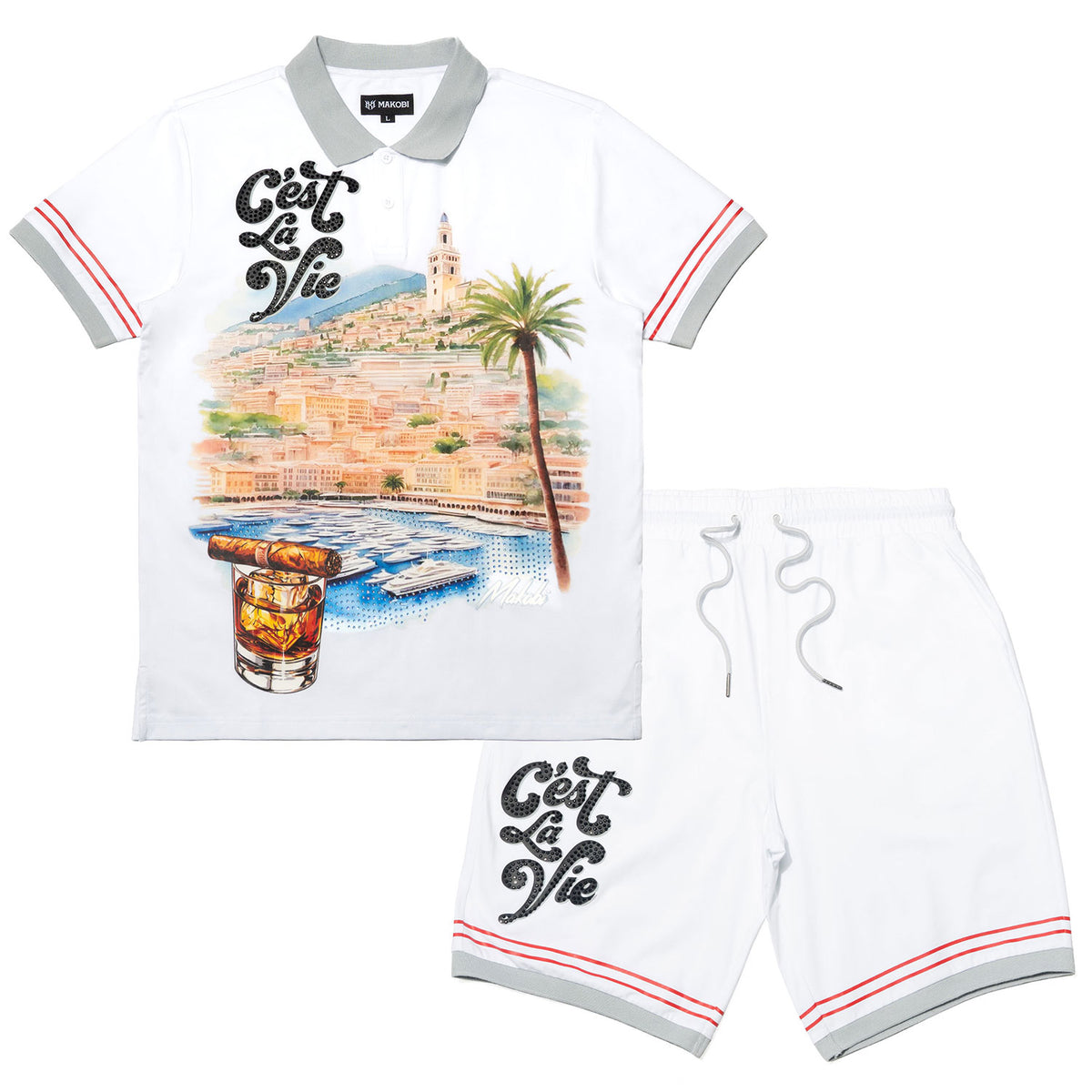 M390 C'est La Vie Set - White