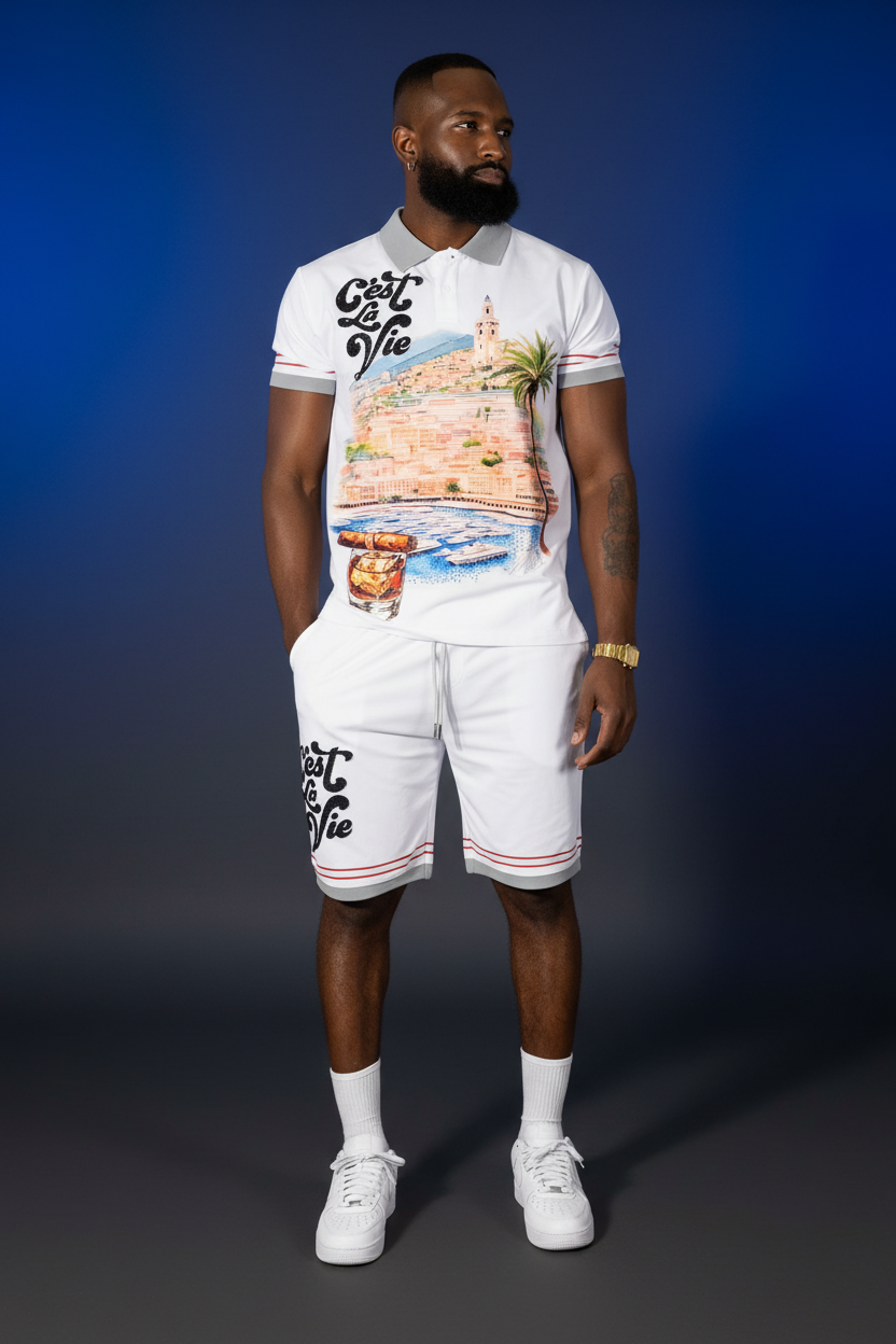M390 C'est La Vie Set - White