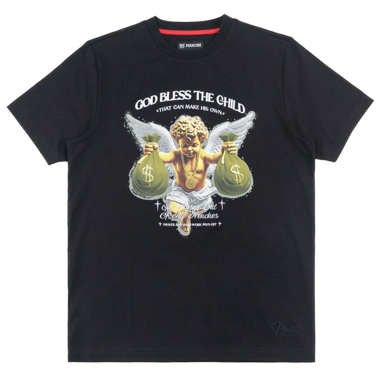 Jersey Shirt | M393 Angelo Tee - Black