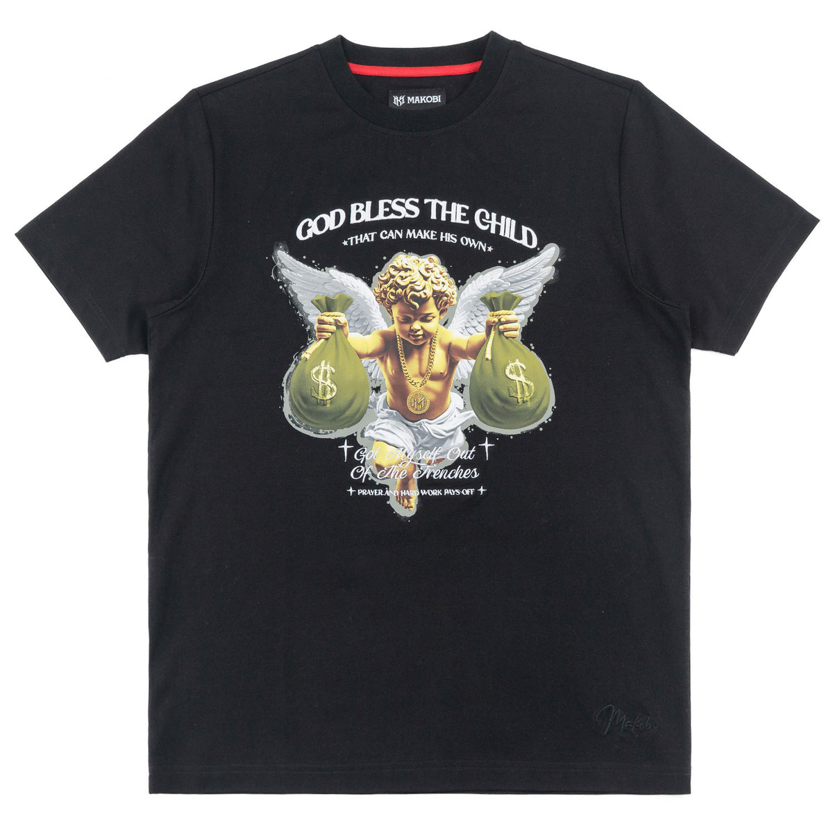 M393 Angelo Tee - Black