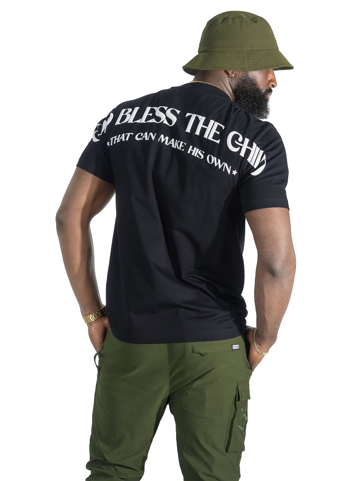 Jersey Shirt | M393 Angelo Tee - Black