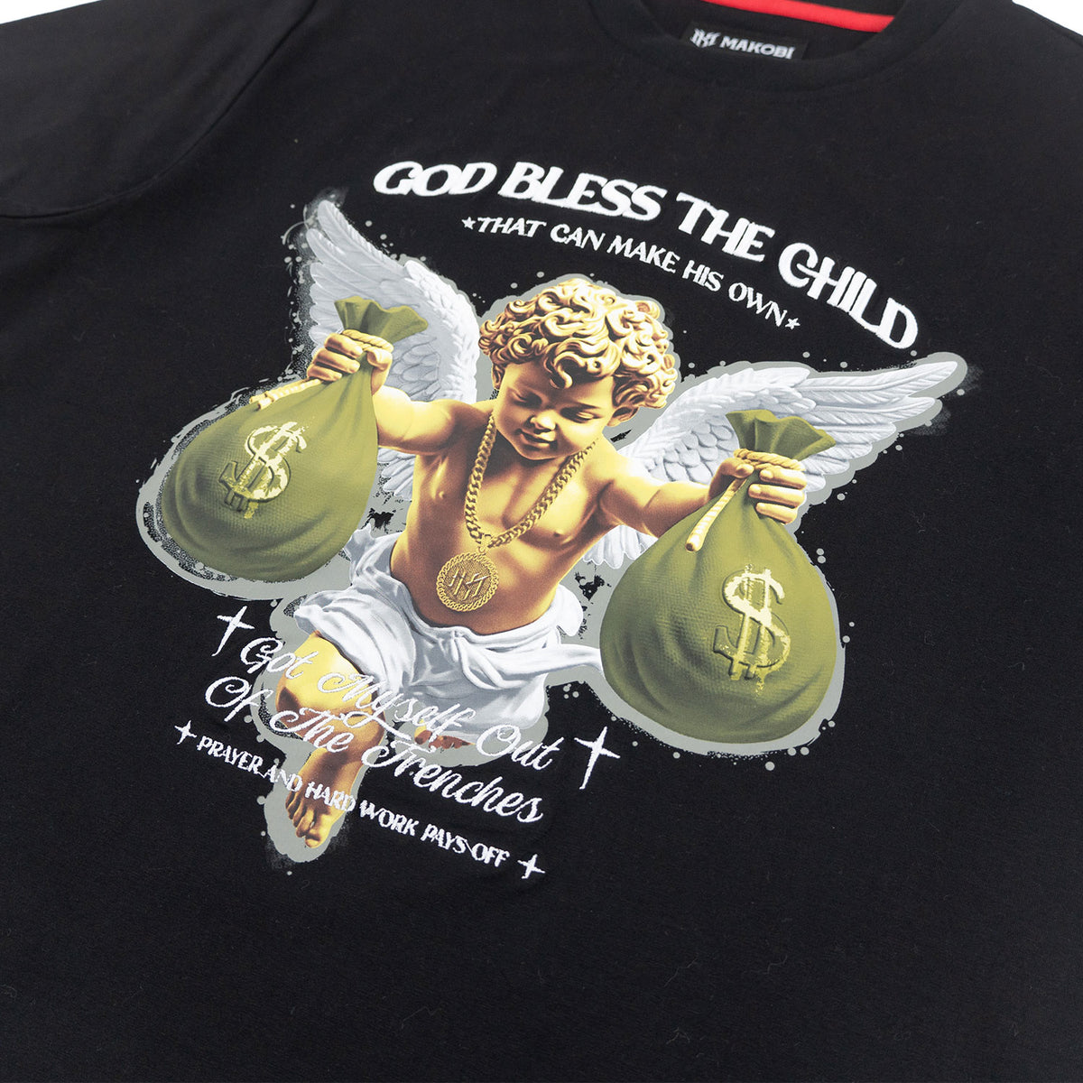 M393 Angelo Tee - Black