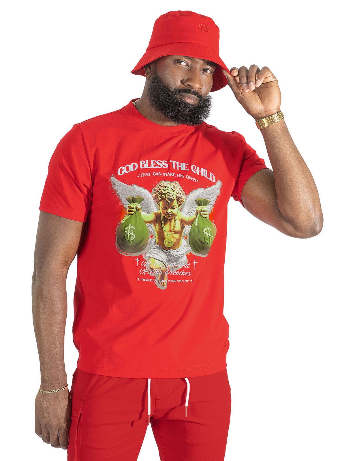 M393 Angelo Tee - Red