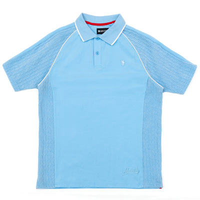 M394 Makobi Daniali Polo Shirt- Blue