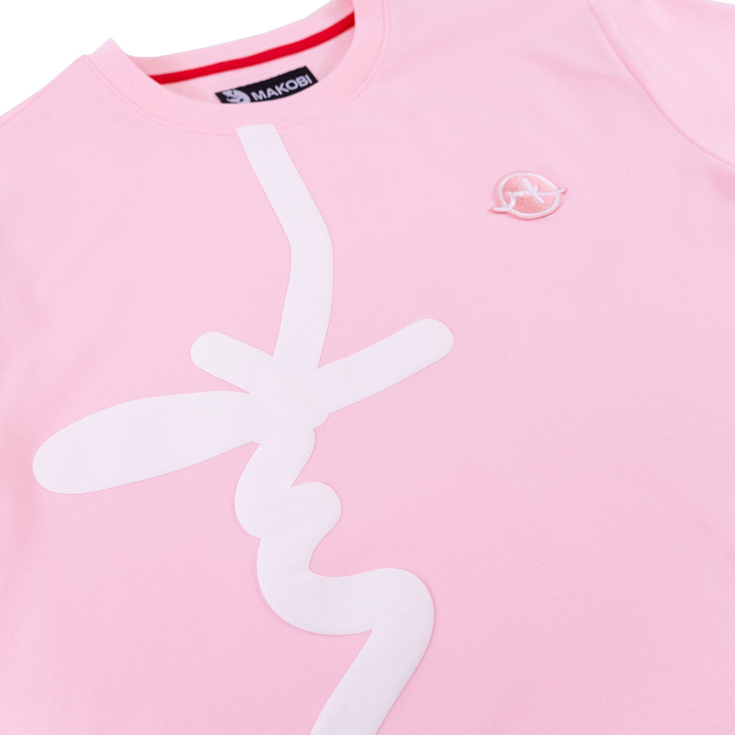 Makobi M395 Sorrento MK Tee in Pink, view 5