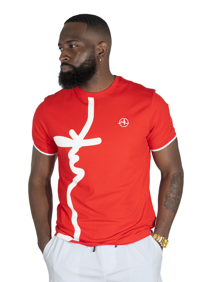 M395 Sorrento MK Tee - Red