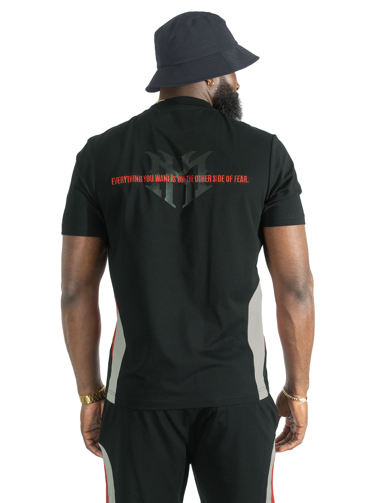 Makobi M398 Leone Short Set in Black, view 3