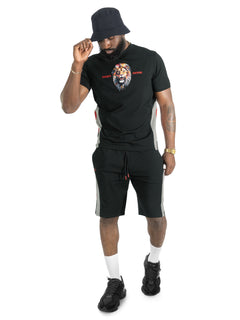 M398 Leone Short Set - Black