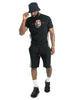 M398 Leone Short Set - Black