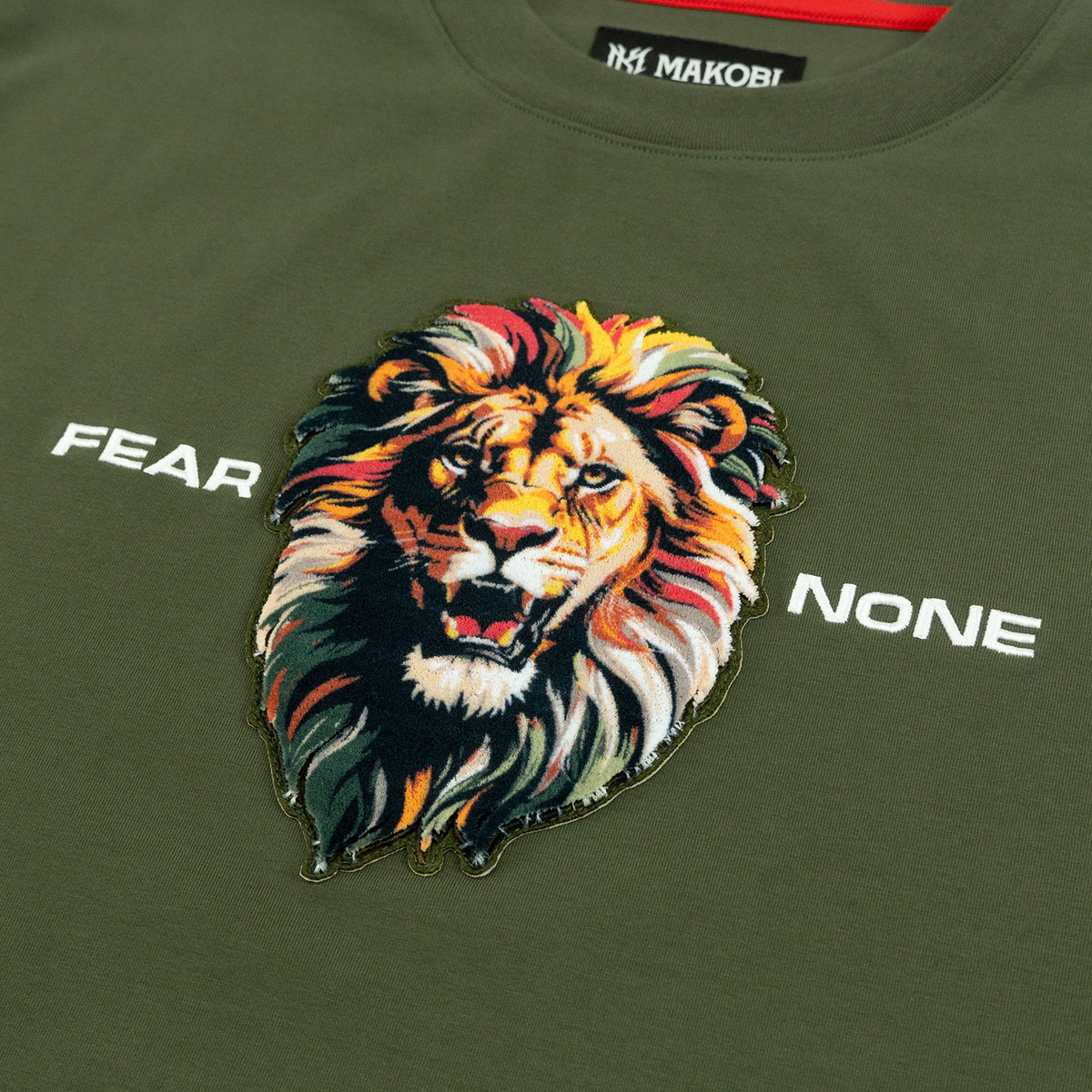 Makobi M398 Leone Short Set in Olive, view 7