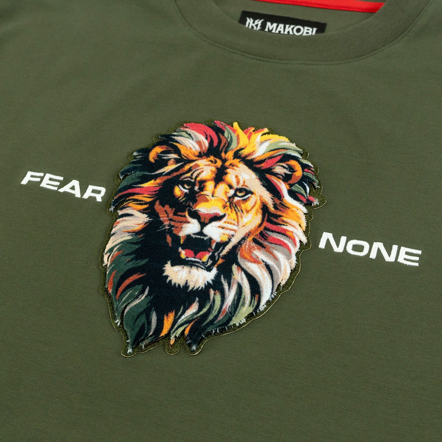 Makobi M398 Leone Short Set in Olive, view 7