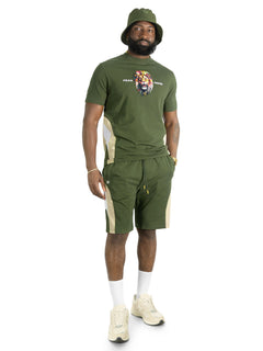 M398 Leone Short Set - Olive