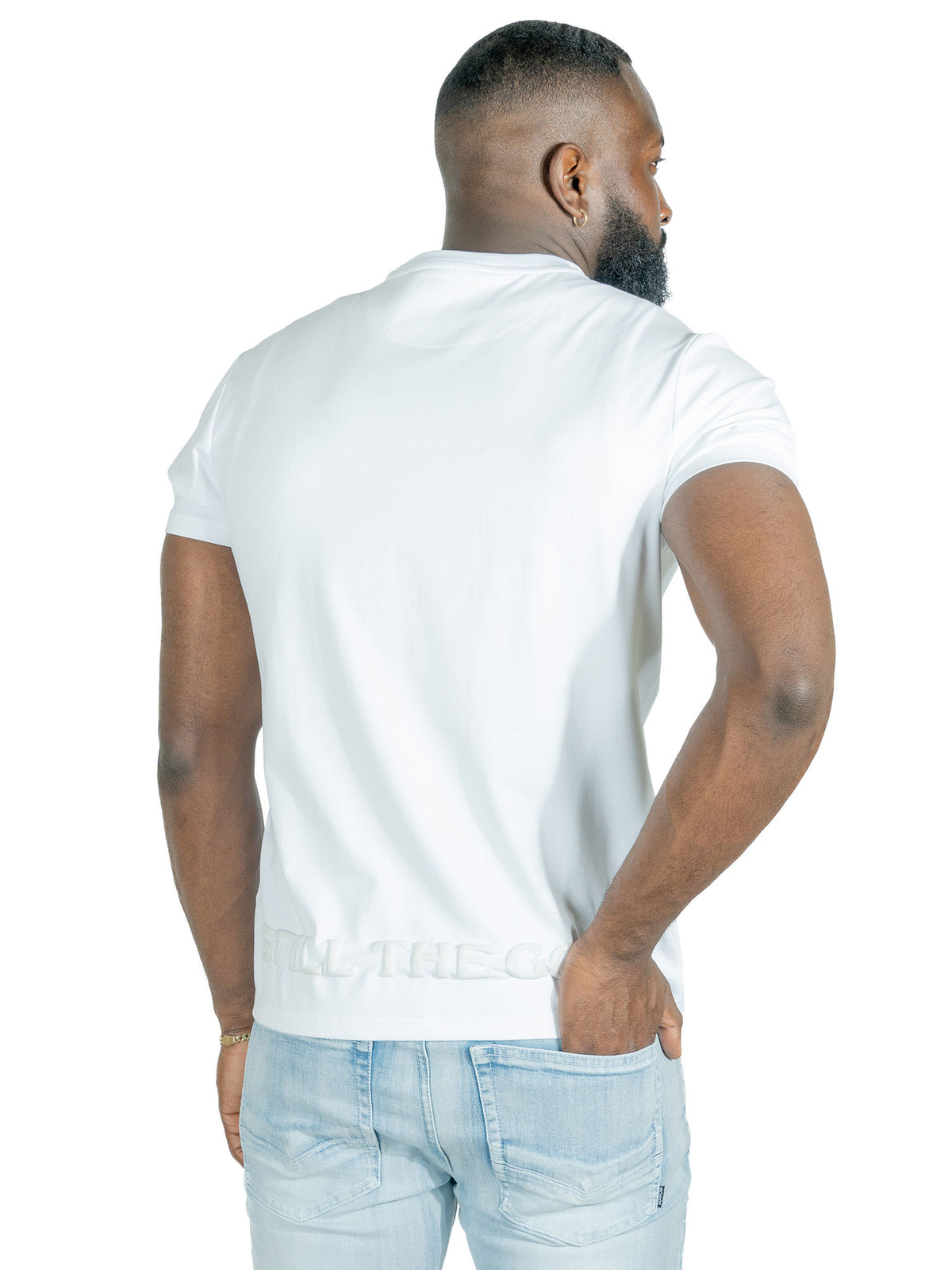 Makobi M399 Notaro Goat in White, view 2